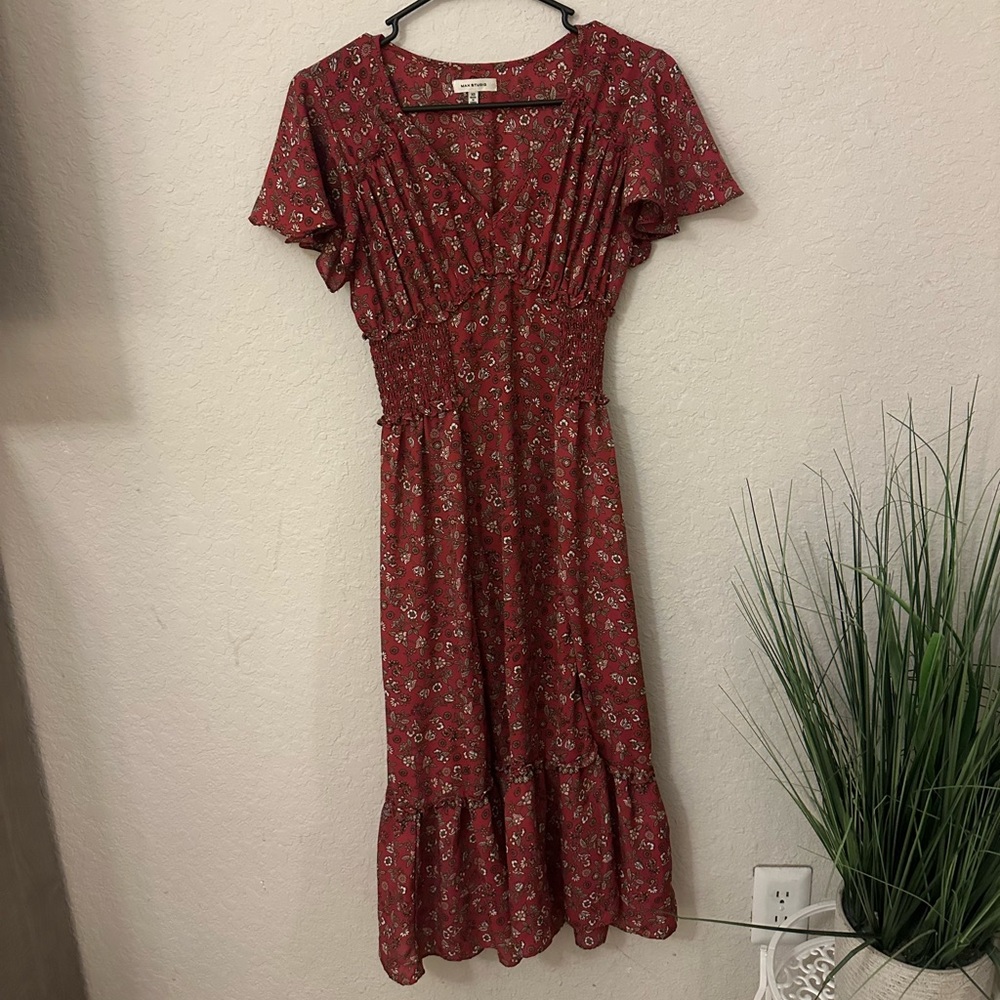 Floral midi dress